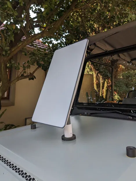 Giá đỡ ống lắp đặt cho dish Starlink trên tường - Image 4