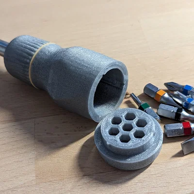 Tua vít Stubby LTT với bộ giữ mũi thay thế dễ dàng