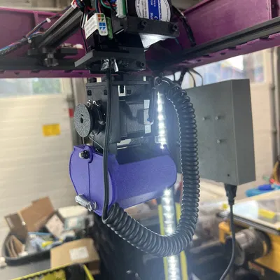 Mô hình kết nối dây cuộn cho động cơ kẹp Candy Claw