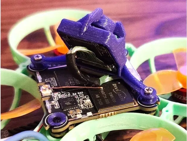 Giá đỡ camera TPU cho Tinywhoop với góc nghiêng 15-55° - Image 4