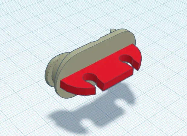 Giá đỡ cáp cho vỏ máy tính Qube 500 modular - Image 1