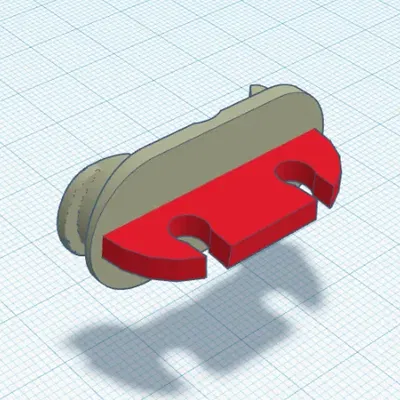 Giá đỡ cáp cho vỏ máy tính Qube 500 modular