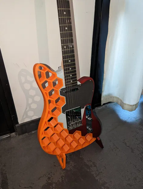 Giá đỡ guitar lấy cảm hứng từ PrusaCaster - Image 4