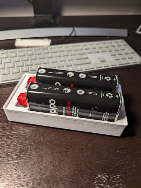 Giá đỡ chất lỏng Zippo tương thích với hệ thống Gridfinity - Image 1