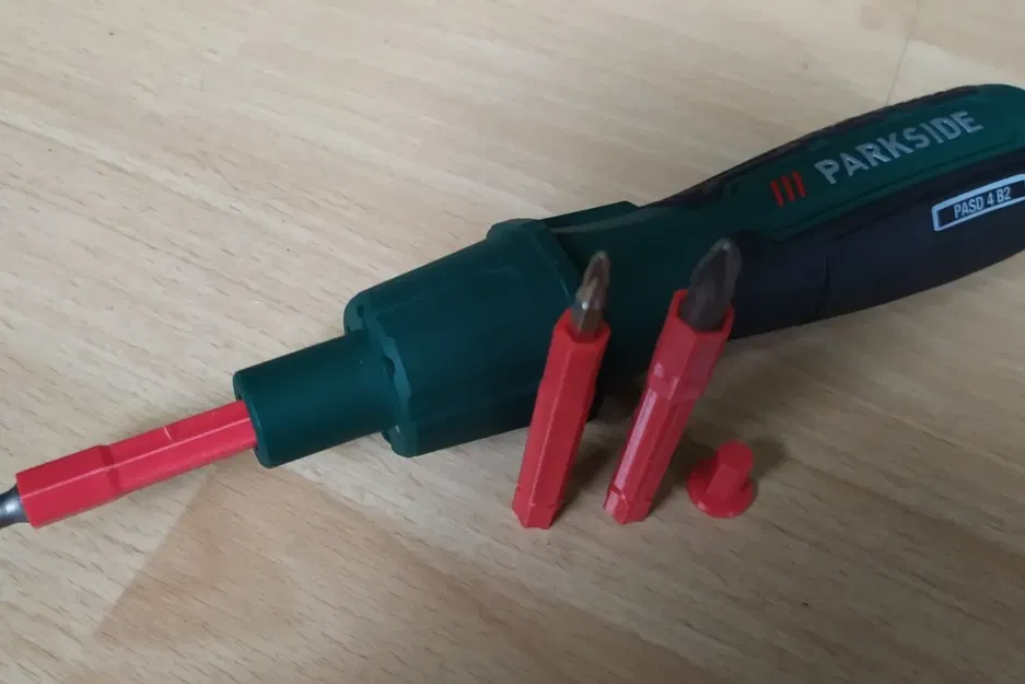 Bộ chuyển đổi Bit 4 & 6 mm cho máy vặn vít không dây Parkside PA... - Image 2