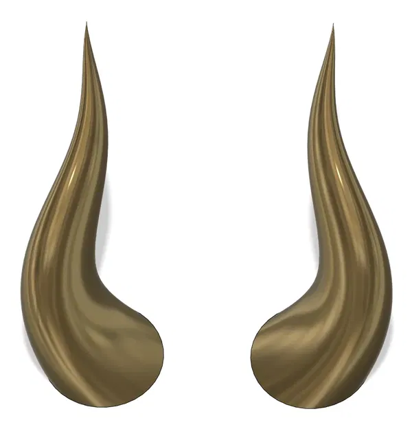 Sừng quỷ mịn cho cosplay và Halloween - Image 2