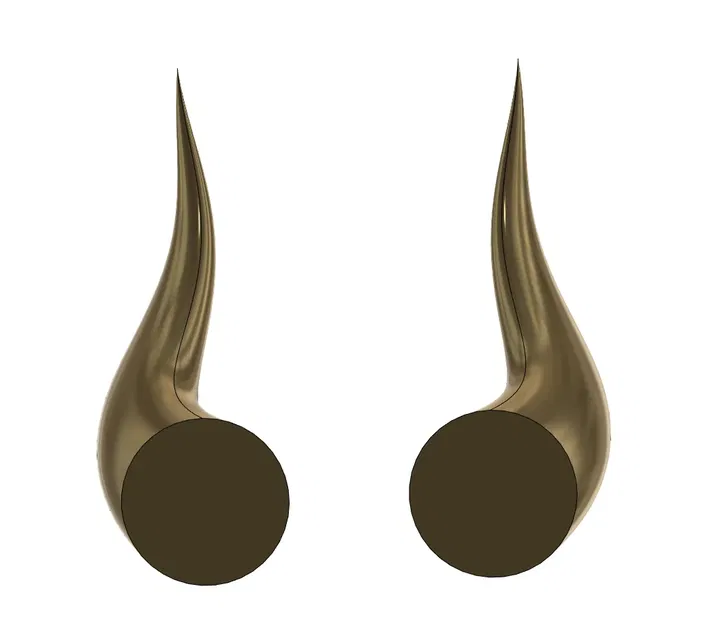 Sừng quỷ mịn cho cosplay và Halloween - Image 3