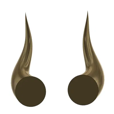 Sừng quỷ mịn cho cosplay và Halloween