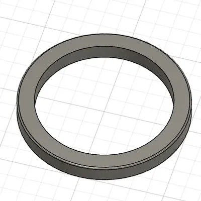 Vòng với lỗ 8mm cho vít, đường kính 10mm