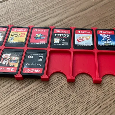 Giá đỡ trò chơi Nintendo Switch cho 6 hoặc 12 băng cartridge