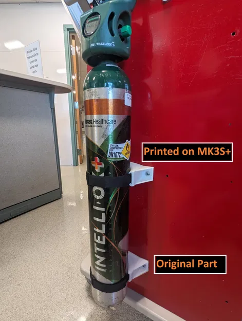 Giá đỡ bình oxy thay thế cho xe cấp cứu Waterloo, Mẫu OTB-4 - Image 1