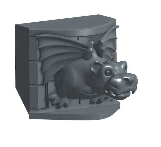 Gargoyle vui nhộn cho máy in 3D Prusa - Image 2