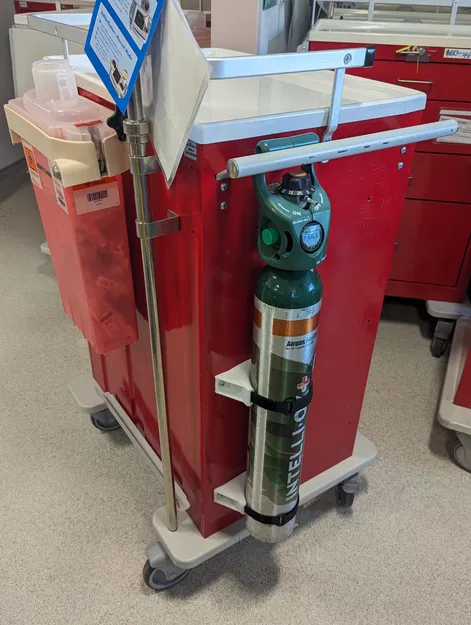 Giá đỡ bình oxy thay thế cho xe cấp cứu Waterloo, Mẫu OTB-4 - Image 2