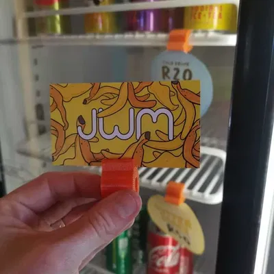 Giá đỡ hiển thị giá và tên cho tủ lạnh đồ uống