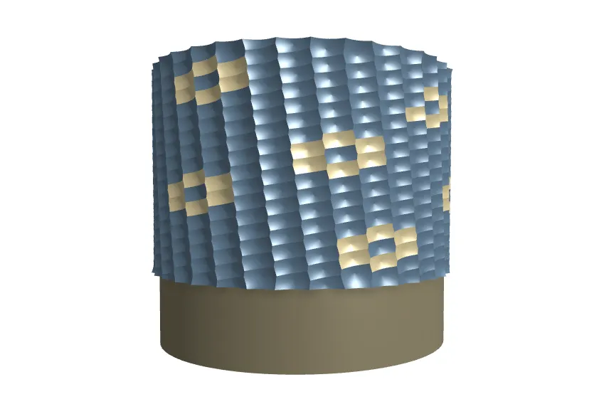 Chậu cây trang trí hình học E01 - Image 2