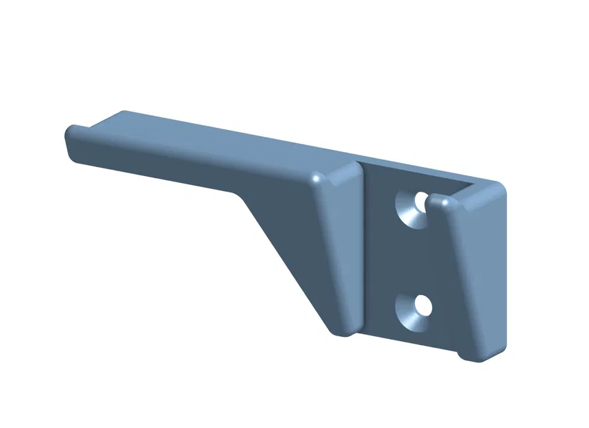 Giá đỡ vuông mini 4" điều chỉnh đôi cho cửa hàng - Image 2