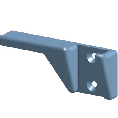 Giá đỡ vuông mini 4" điều chỉnh đôi cho cửa hàng