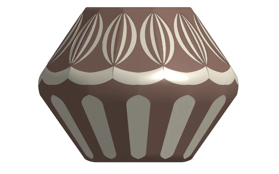 Chậu cây trang trí hình học D01 - Image 2