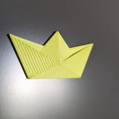 Nam châm tủ lạnh hình thuyền giấy nhỏ gọn