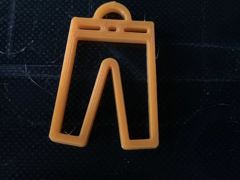 Móc chìa khóa quần jeans dành cho tín đồ thời trang - Image 1