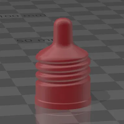 Nắp Vallejo đảo ngược (17 ml) cho mẫu riêng và nắp chai sơn