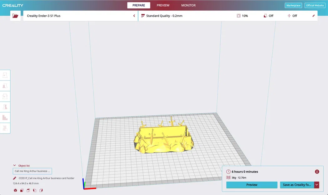 Giá đỡ danh thiếp lấy cảm hứng từ Vua Arthur - Image 5