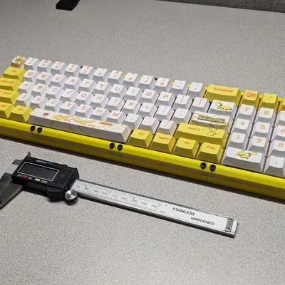 Bàn phím cơ 60% tích hợp numpad cho máy in 3D