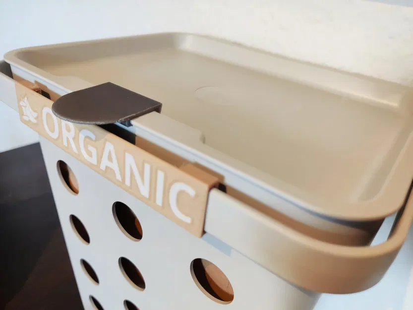 Tay cầm gắn vào nắp thùng rác HÅLLBAR 10L của IKEA - Image 1