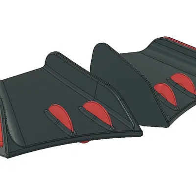 Cánh khí động học cho xe tay ga Honda Forza 300