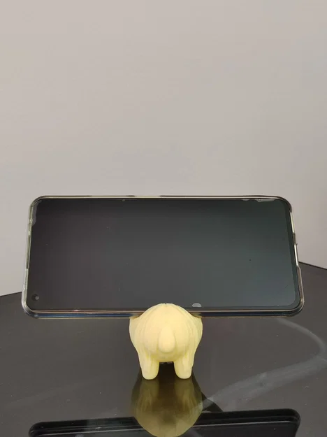 Giá đỡ điện thoại hình bò Highland nhỏ dễ thương - Image 4