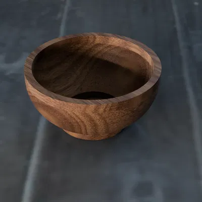 Chậu hoa hoặc bát đơn giản có cấu trúc gyroid