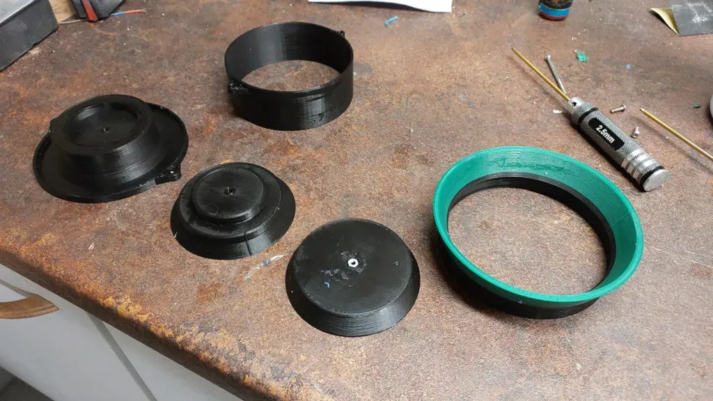 Phụ kiện vành silicone 2.2 inch cho xe điều khiển từ xa - Image 3