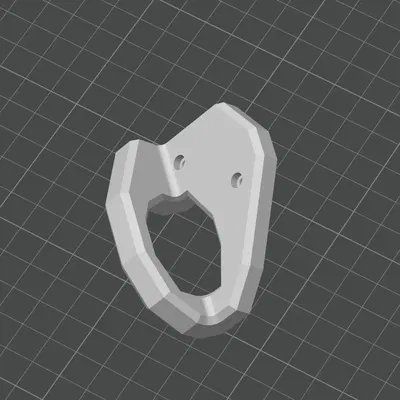 Móc treo chìa khóa cho bảng Skadis với carabiner