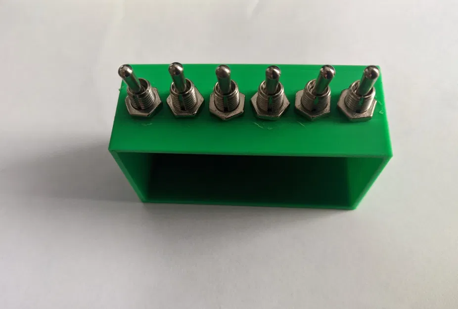 Vỏ công tắc gạt đơn giản cho prototyping và đồ chơi fidget - Image 1