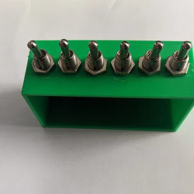 Vỏ công tắc gạt đơn giản cho prototyping và đồ chơi fidget