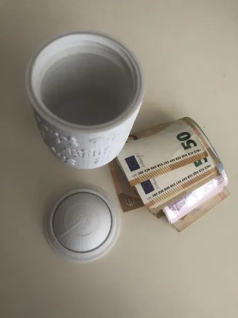 BÌNH CHỨA VỚI NGĂN KÍN ĐỂ TIỀN AN TOÀN TẠI NHÀ - Image 13