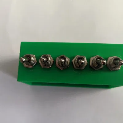 Vỏ công tắc gạt đơn giản cho prototyping và đồ chơi fidget