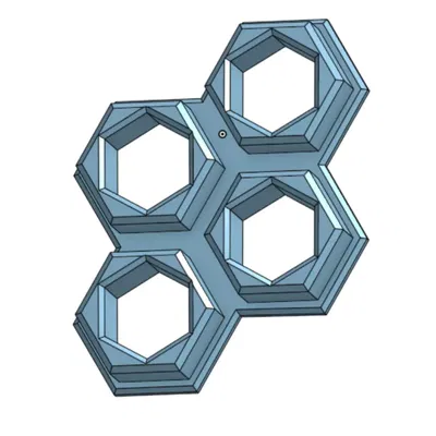 Phụ kiện tường tổ ong cho cửa tủ đồ