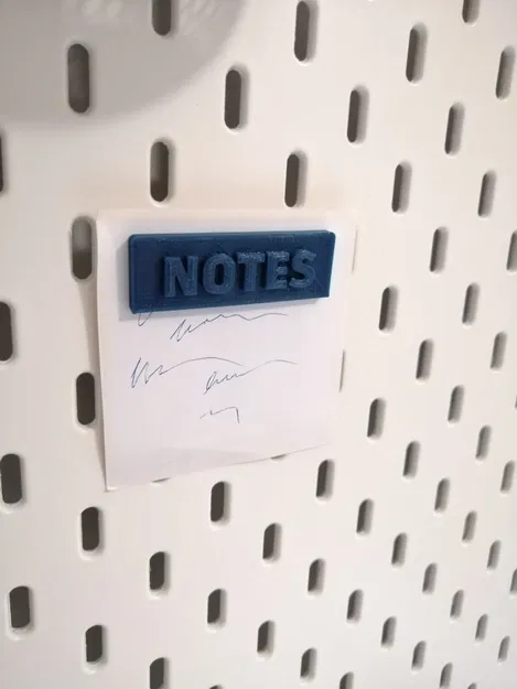 Giá đỡ nam châm IKEA Skadis cho không gian làm việc - Image 1