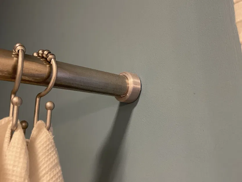 Đầu thanh treo vòi sen đơn giản dễ lắp đặt trên tường khô - Image 1