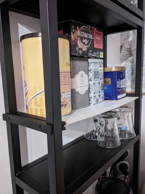 Giá đỡ bổ sung cho kệ kim loại ENHET - Image 1