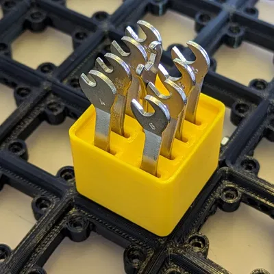 Giá đỡ Gridfinity cho cờ lê nhỏ Mirco (SW4 ... SW 7.5)