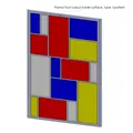 Đèn bàn Mondrian nhiều màu sắc inspir từ họa sĩ Piet Mondrian - Thumbnail 9