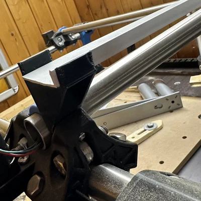 Giá đỡ cho dây cáp trên máy CNC MPCNC