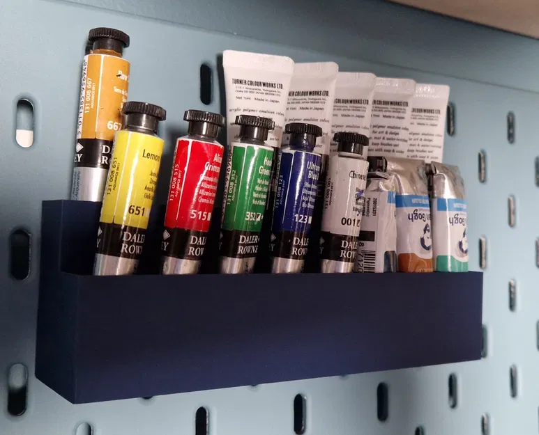 Giá đỡ ống sơn Skadis cho Ikea với hai kích thước 18mm và 25mm - Image 1