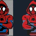 Nhân vật Spider Man trong áo hoodie của HueForge - Thumbnail 1