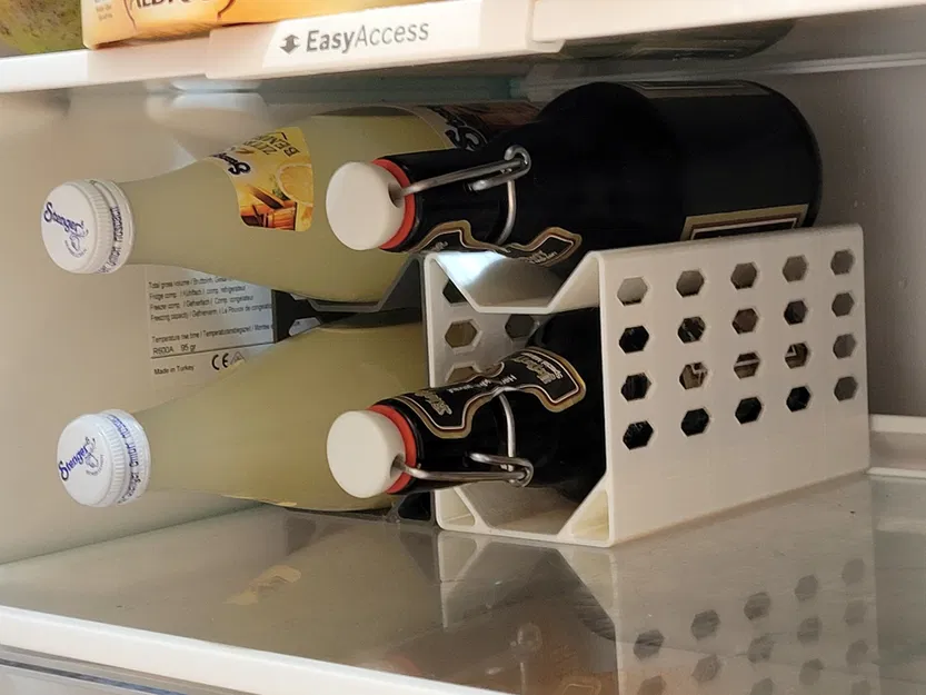 Giá đỡ chai cho tủ lạnh cho 2 chai hoặc lon - Image 1