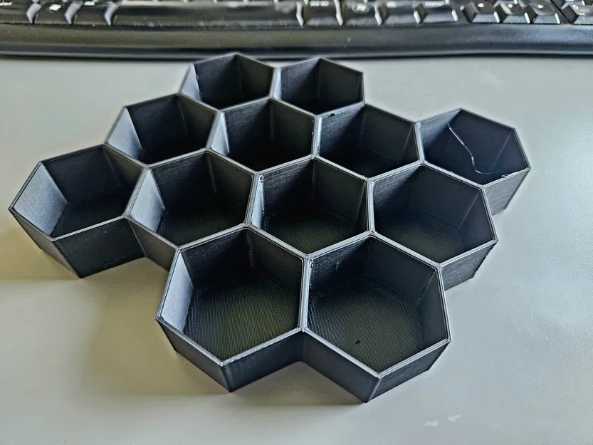 Hộp đựng vít hình lục giác có thể xếp chồng - Image 2