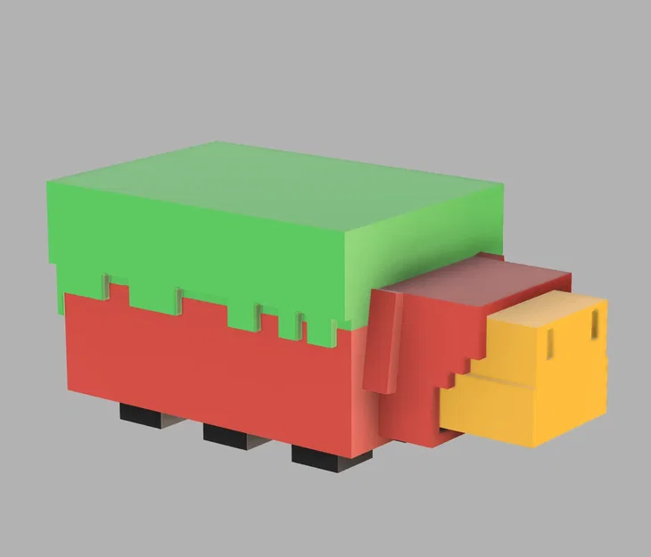 Mô hình Sniffer trong Minecraft với 4 màu sắc - Image 1