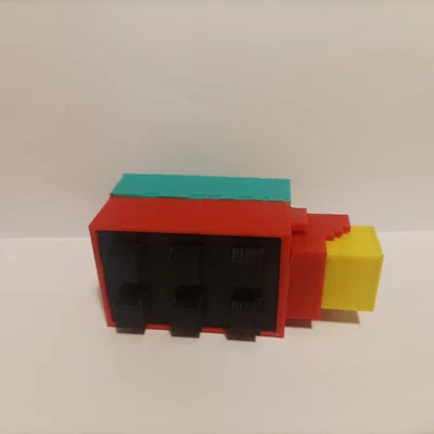 Mô hình Sniffer trong Minecraft với 4 màu sắc